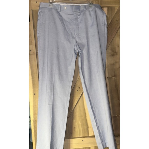 Lauren Ralph‎ Lauren Men's 34x30Classic Fit Flat Front Suit Pants Light Blue - Picture 1 of 10